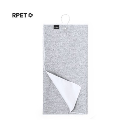 Serviette Éco-responsable et Pratique Personnalisée de Golf Brylix Couleurs : vert Matières : polyester recyclé impression haute