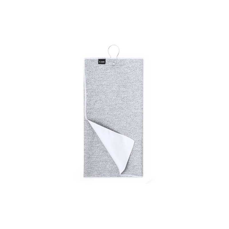 Serviette Éco-responsable et Pratique Personnalisée de Golf Brylix Couleurs : vert Matières : polyester recyclé objet publicitai