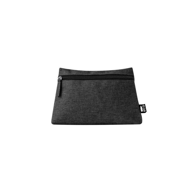 Trousse Éco-responsable Personnalisable Osoben Couleurs : noir Matières : polyester recyclé personnalisable avec votre logo