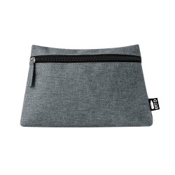 Trousse Éco-responsable Personnalisable Osoben Couleurs : noir Matières : polyester recyclé marquage couleur éclatante