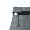 Trousse Éco-responsable Personnalisable Osoben Couleurs : gris Matières : polyester recyclé personnalisation rapide en France