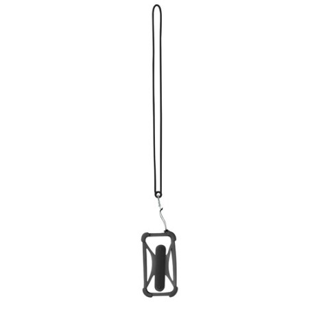 Lanyard Pratique Personnalisé pas cher - Kesey Matières : silicone Couleurs : blanc objet promotionnel éco-responsable