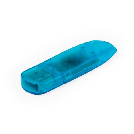 Clé USB Personnalisée Élégante et Résistante 16GB Steya Couleurs : transparent marquage laser ultra précis