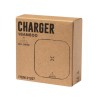 Chargeur Éco-responsable et Pratique sans fil Personnalisé Sucrep pas cher Matières : bambou Couleurs : blanc impression haute d