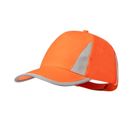 Casquette personnalisée sécurisée et stylée pas cher Brixa Matières : polyester Couleurs : jaune marquage laser ultra précis