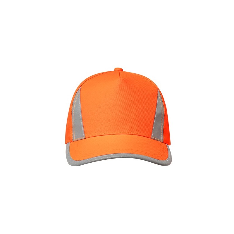 Casquette personnalisée sécurisée et stylée pas cher Brixa Matières : polyester Couleurs : jaune objet publicitaire robuste