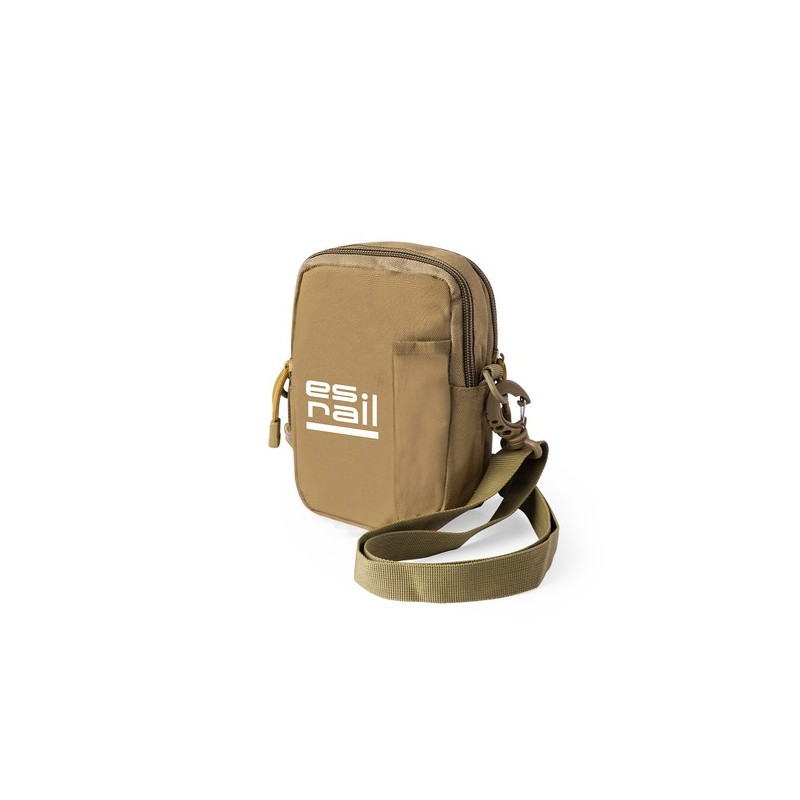 Bandoulière Personnalisée Pratique et Élégante Gertler pas cher Matières : polyester Couleurs : marron cadeau entreprise pas che