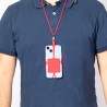 Lanyard Pratique et Personnalisé - Sebly Matières : silicone Couleurs : noir impression haute définition