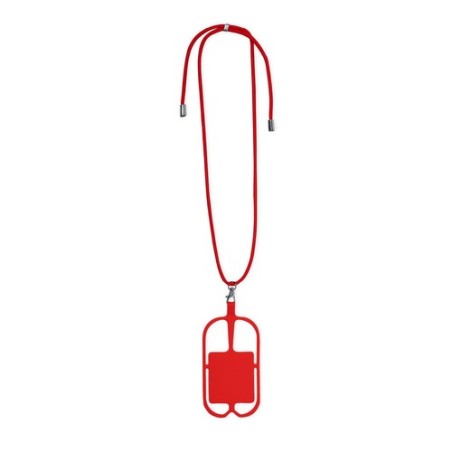Lanyard Pratique et Personnalisé - Sebly Matières : silicone Couleurs : noir impression haute définition