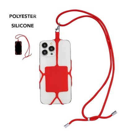 Lanyard Pratique et Personnalisé - Sebly Matières : silicone Couleurs : blanc goodies entreprise design