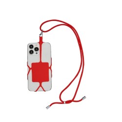 Lanyard Pratique et Personnalisé - Sebly Matières : silicone Couleurs : gris goodies personnalisé en stock