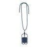 Lanyard Pratique et Personnalisé - Sebly Matières : silicone Couleurs : gris cadeau entreprise pas cher
