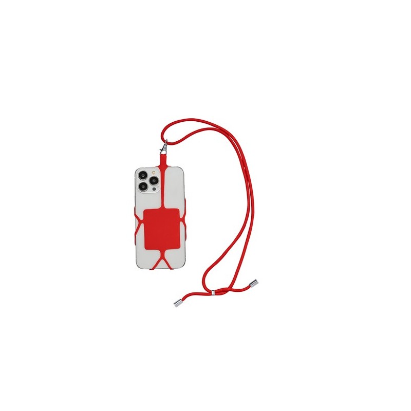 Lanyard Pratique et Personnalisé - Sebly Matières : silicone Couleurs : bleu objet publicitaire robuste