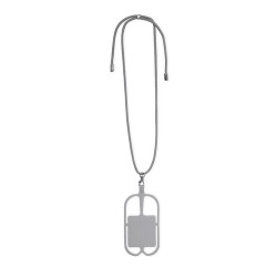 Lanyard Pratique et Personnalisé - Sebly Matières : silicone Couleurs : jaune goodies entreprise design