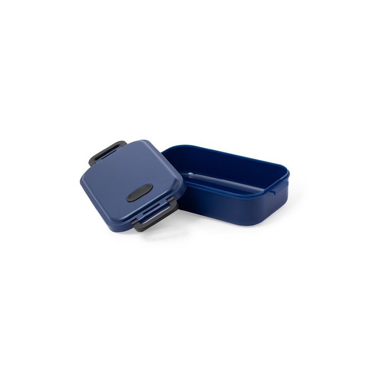 Gamelle Éco-responsable Personnalisée - Boîte à Déjeuner pas cher Alexia Couleurs : bleu marine Matières : polypropylène (PP) re