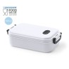 Gamelle Éco-responsable Personnalisée - Boîte à Déjeuner pas cher Alexia Couleurs : gris Matières : polypropylène (PP) recyclé i