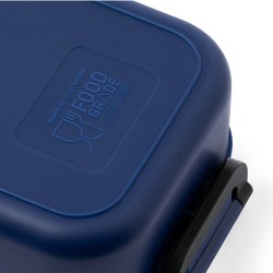Gamelle Éco-responsable Personnalisée - Boîte à Déjeuner pas cher Alexia Couleurs : noir Matières : polypropylène (PP) recyclé c