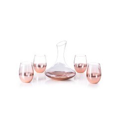 Ensemble de Vin en Cristal Personnalisé Pas Cher - Set Prescot Matières : verre 2