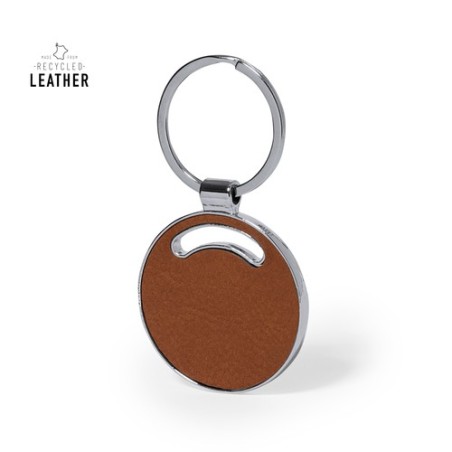 Porte-Clés Fostel en Cuir Recyclé