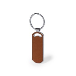 Porte-Clés Personnalisé en Cuir Éco-responsable Fostel Matières : cuir recyclé goodies entreprise design