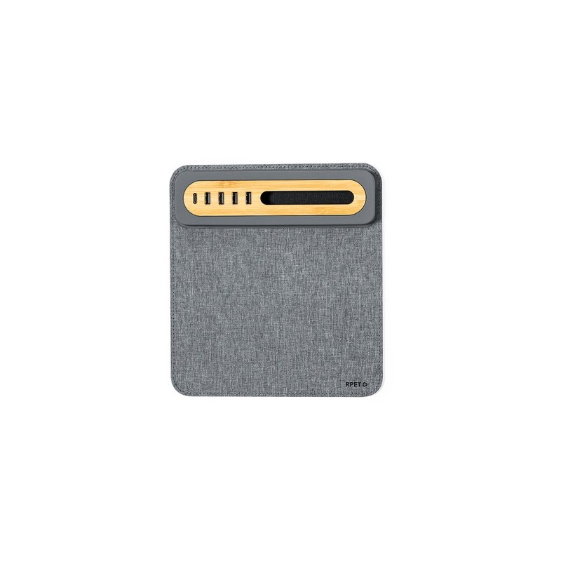 Tapis Souris Personnalisé Multifonction Pratique Craig Matières : bambou Couleurs : gris