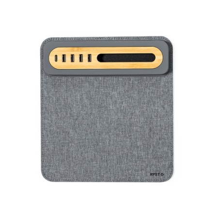 Tapis Souris Personnalisé Multifonction Pratique Craig Matières : bambou Couleurs : gris