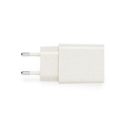 Chargeur USB Éco-responsable et Rapide Personnalisé pas cher - Avery Matières : ABS Couleurs : naturel