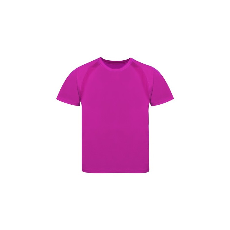 T-Shirt Enfant Personnalisé 100% Polyester Éco-responsable Tecnic Sappor Matières : polyester Taille textile : 4/5 ans Couleurs 
