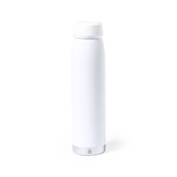 Bidon Isotherme Éco-responsable Thermique Nimay Couleurs : noir Matières : acier inoxydable recyclé cadeau collaborateur premium