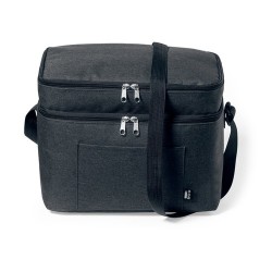 Sac Isotherme Éco-responsable Personnalisé - Glacière Teindor Matières : PEVA Couleurs : noir