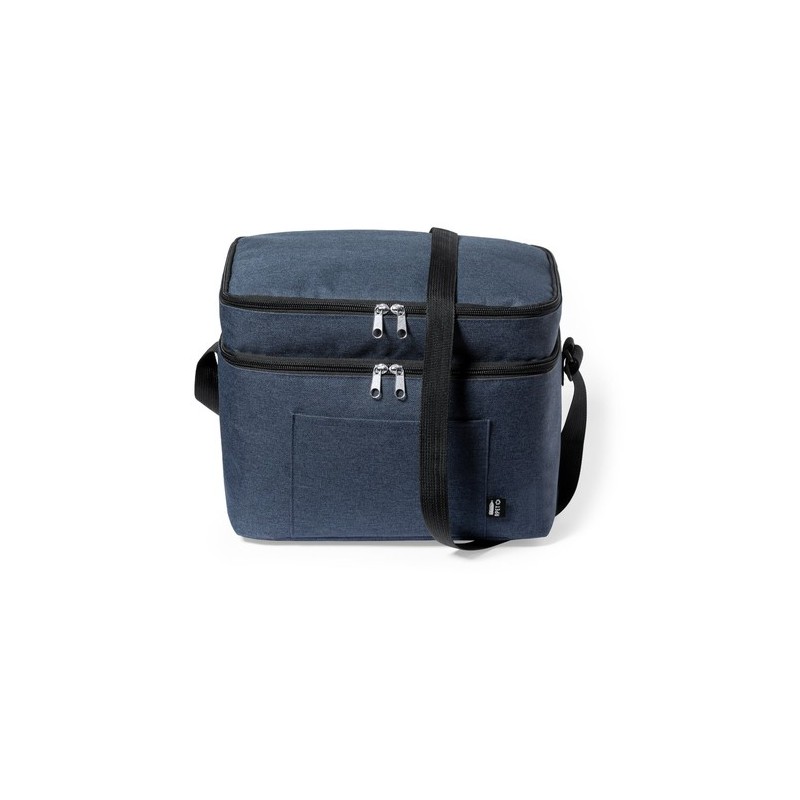 Sac Isotherme Éco-responsable Personnalisé - Glacière Teindor Matières : PEVA Couleurs : bleu marine cadeau entreprise pas cher