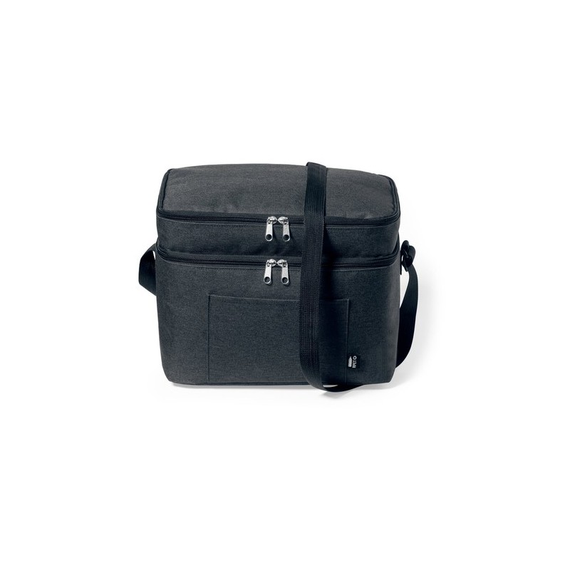 Sac Isotherme Éco-responsable Personnalisé - Glacière Teindor Matières : PEVA Couleurs : bleu marine objet promo petit budget