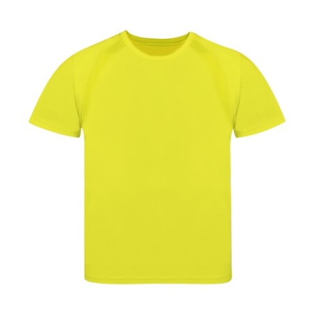 T-Shirt Enfant Personnalisé 100% Polyester Éco-responsable Tecnic Sappor Matières : polyester Taille textile : 6/8 ans Couleurs 