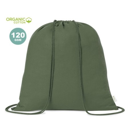 Sac à Dos Éco-responsable Personnalisé en Tissu Maziu Matières : coton organique Couleurs : marron goodies publicitaire durable