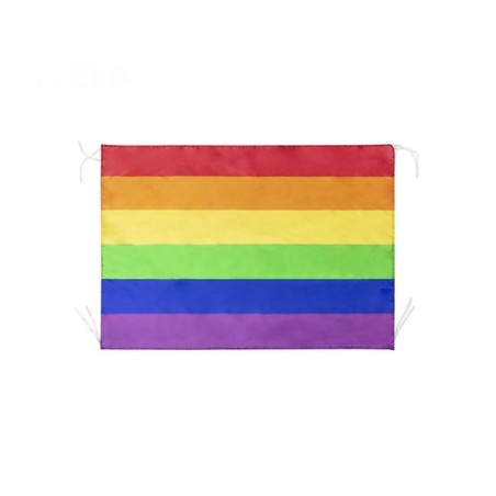 Drapeau Personnalisé Arc-en-Ciel Zerolox personnalisable avec votre logo