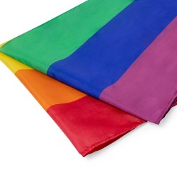 Drapeau Personnalisé Arc-en-Ciel Zerolox cadeau entreprise pas cher