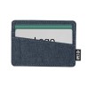 Porte-Cartes Éco-responsable Pratique Personnalisé - Copek Couleurs : bleu marine Matières : polyester recyclé