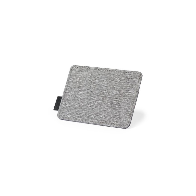Porte-Cartes Éco-responsable Pratique Personnalisé - Copek Couleurs : gris Matières : polyester recyclé accessoire événementiel 