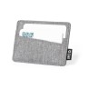 Porte-Cartes Éco-responsable Pratique Personnalisé - Copek Couleurs : gris Matières : polyester recyclé impression logo haute qu