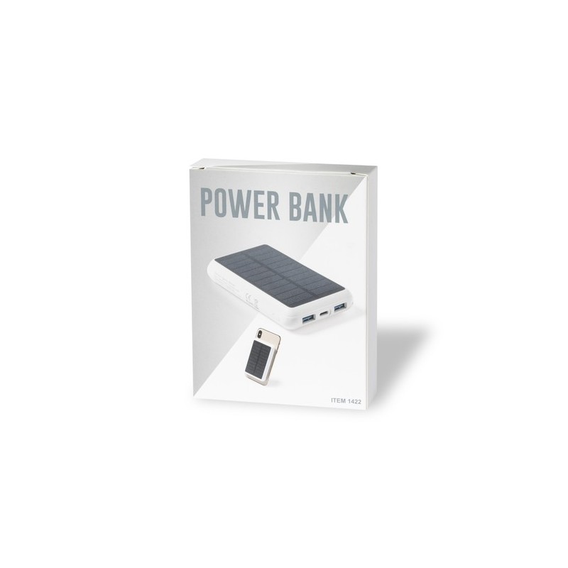 Power Bank Maddy - Batterie Solaire 8000 mAh