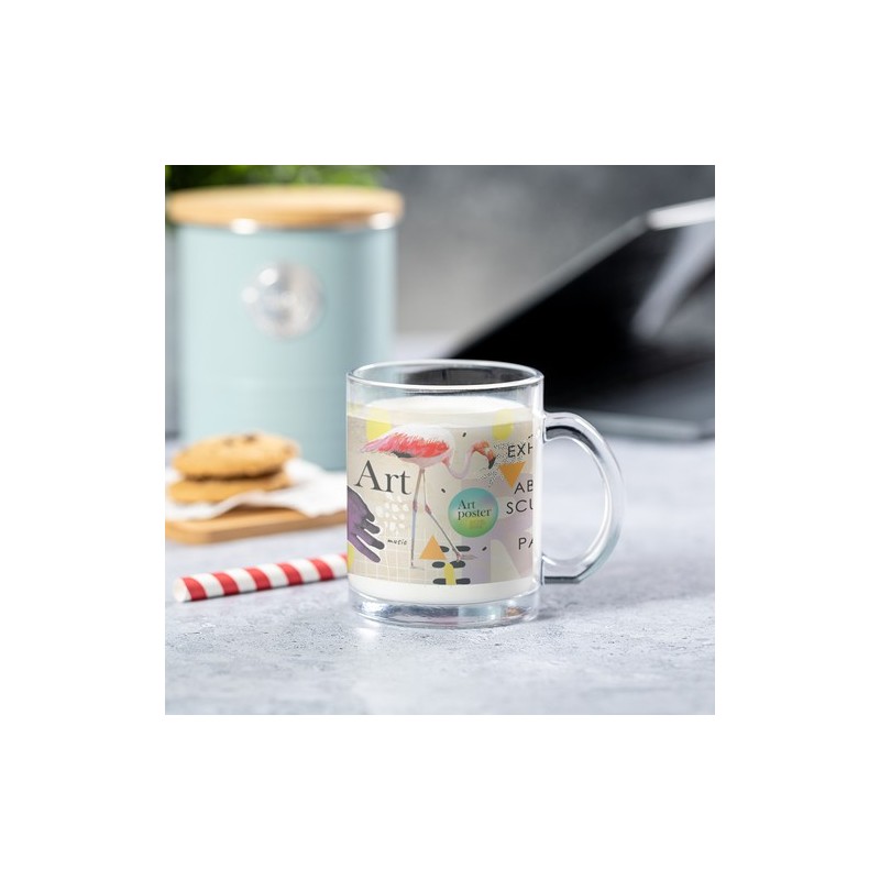 Tasse Unique Cadeau Publicitaire - Brant Matières : verre impression haute définition