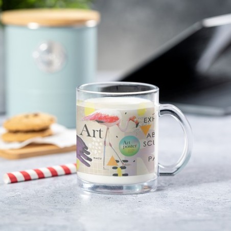 Tasse Unique Cadeau Publicitaire - Brant Matières : verre impression haute définition