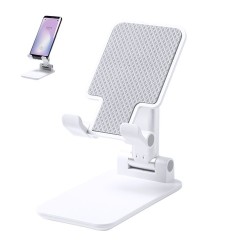 Support Pliable Éco-responsable pour Tablettes et Smartphones - Reviton Couleurs : blanc 2