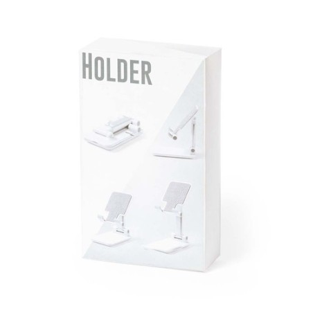 Support Pliable Éco-responsable pour Tablettes et Smartphones - Reviton Couleurs : blanc accessoire événementiel unique