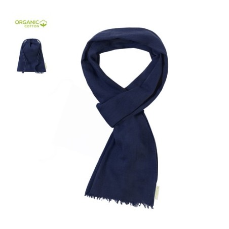 Foulard Éco-responsable en Coton Bio Personnalisé pas cher - Betty Matières : coton organique Couleurs : naturel personnalisatio