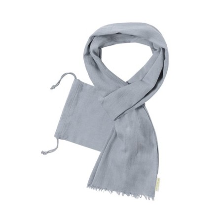 Foulard Éco-responsable en Coton Bio Personnalisé pas cher - Betty Matières : coton organique Couleurs : naturel livraison expre