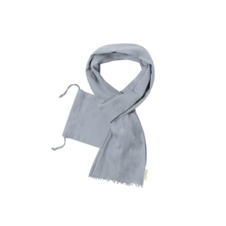 Foulard Éco-responsable en Coton Bio Personnalisé pas cher - Betty Matières : coton organique Couleurs : naturel livraison expre