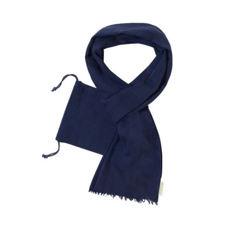 Foulard Éco-responsable en Coton Bio Personnalisé pas cher - Betty Matières : coton organique Couleurs : gris goodies publicitai