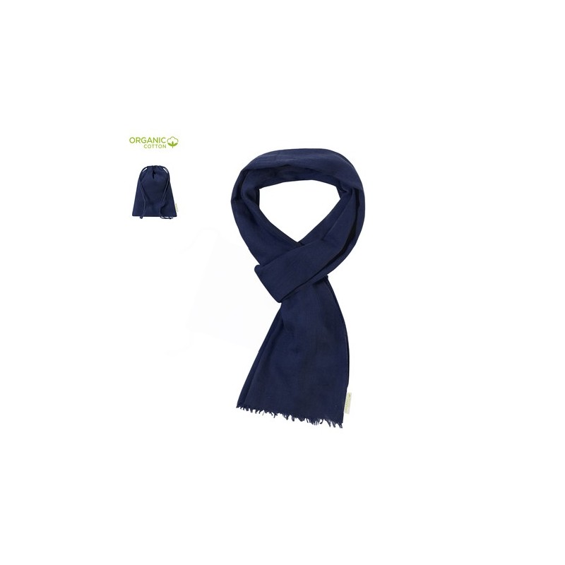 Foulard Éco-responsable en Coton Bio Personnalisé pas cher - Betty Matières : coton organique Couleurs : rose cadeau collaborate