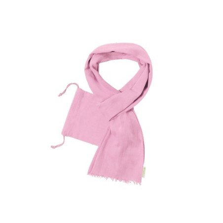 Foulard Éco-responsable en Coton Bio Personnalisé pas cher - Betty Matières : coton organique Couleurs : bleu marine cadeau affa